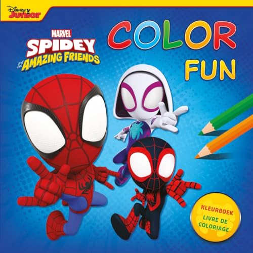 Marvel Spidey and his amazing friends Color Fun von Zuidnederlandse Uitgeverij (ZNU)