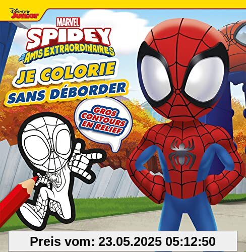 Marvel Spidey et ses amis extraordinaires - Je colorie sans déborder