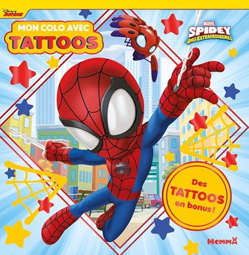 Marvel Spidey et ses amis extraordinaires - Mon colo avec tattoos - Des tattoos en bonus ! von HEMMA