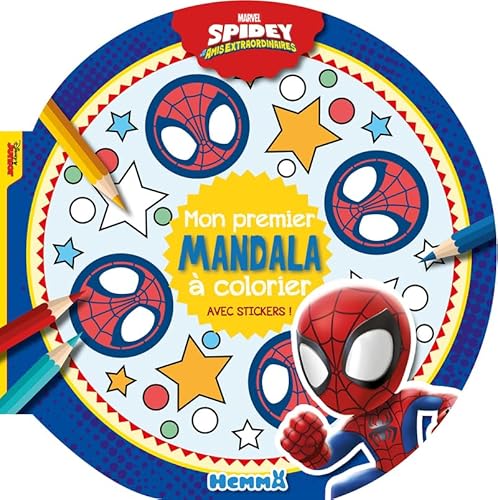 Marvel Spidey et ses amis extraordinaires - Mon premier mandala à colorier - Avec stickers ! Marvel Spidey et ses amis extraordinaires - Mon premier mandala à colorier - Avec stickers !