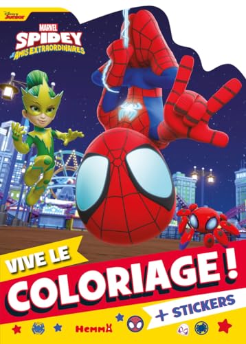 Marvel Spidey et ses amis extraordinaires - Vive le coloriage ! (Spidey et Electro): Avec des stickers von HEMMA