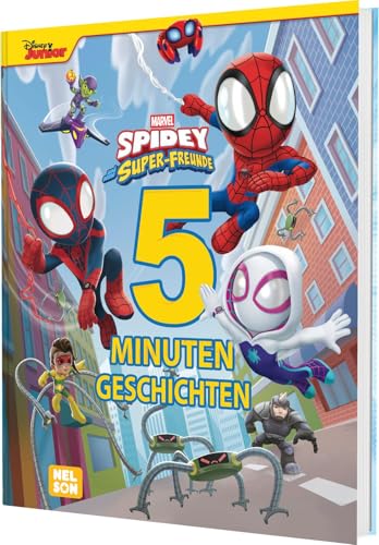 Marvel Spidey und seine Super-Freunde: 5-Minuten-Geschichten: Mehr als 140 Seiten Vorlesespaß | 8 spannende Superhelden-Geschichten zum Vorlesen für Kinder ab 3 Jahren Marvel Spidey und seine Super-Freunde: 5-Minuten-Geschichten: Mehr als 140 Seiten Vorlesespaß | 8 spannende Superhelden-Geschichten zum Vorlesen für Kinder ab 3 Jahren von Nelson