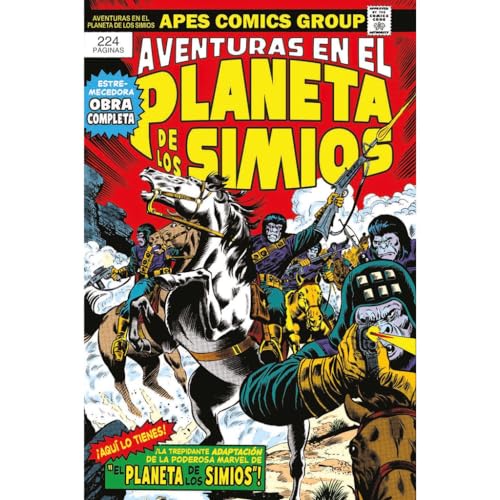 Marvel limited edition. aventuras en el planeta de los simios: la etapa marvel original