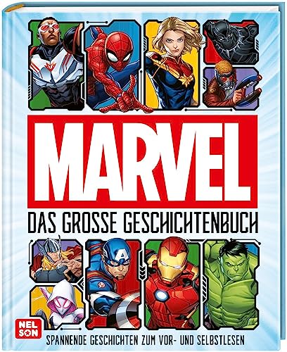 Marvel: Das große Geschichtenbuch: Spannende Geschichten zum Vor- und Selbstlesen | Für Kinder ab 5 Jahren von Nelson