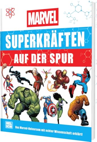 Marvel: Superkräften auf der Spur: Das Marvel-Universum mit echter Wissenschaft erklärt! | Spannendes Sachbuch ab 8 Jahren mit coolen Infos zu Spider-Man und weiteren Marvel-Superhelden Marvel: Superkräften auf der Spur: Das Marvel-Universum mit echter Wissenschaft erklärt! | Spannendes Sachbuch ab 8 Jahren mit coolen Infos zu Spider-Man und weiteren Marvel-Superhelden