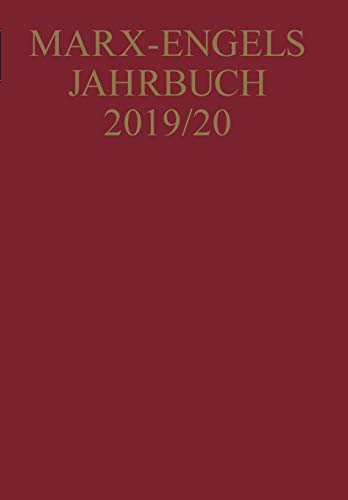 Marx-Engels-Jahrbuch 2019/20 von Walter de Gruyter