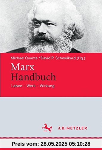 Marx-Handbuch: Leben - Werk - Wirkung