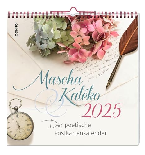 Mascha Kaléko 2025: Der poetische Postkartenkalender von St. Benno