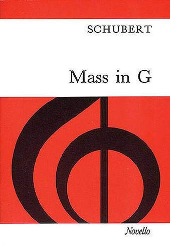 Mass In G. Gemischter Chor mit Begleitung. von Novello and Co