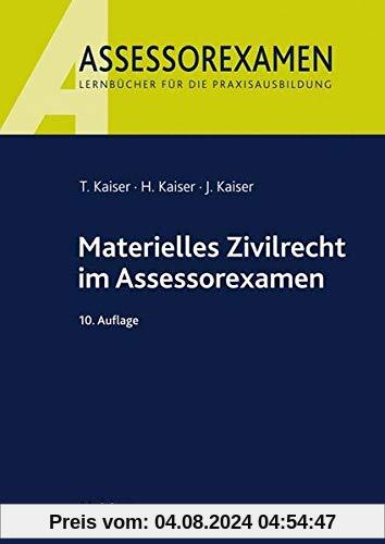 Materielles Zivilrecht im Assessorexamen