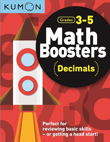 Math Boosters: Decimals: Grades 3-5 von Kumon Publishing North America