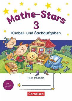 Mathe-Stars 3. Schuljahr - Übungsheft / Mathe-Stars Knobel- und Sachaufgaben Bd.3 von Oldenbourg Schulbuchverlag