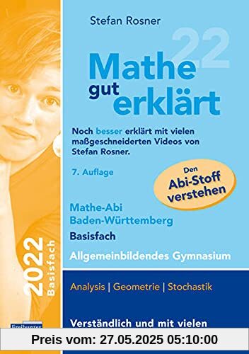 Mathe gut erklärt 2022 Basisfach Baden-Württemberg Gymnasium