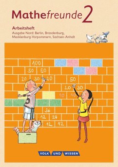 Mathefreunde 2. Schuljahr. Arbeitsheft. Nord von Cornelsen Verlag / Volk und Wissen