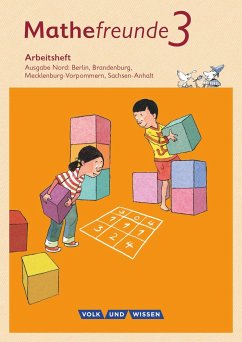 Mathefreunde 3. Schuljahr. Arbeitsheft. Nord von Cornelsen Verlag / Volk und Wissen