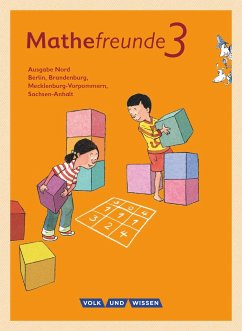 Mathefreunde 3. Schuljahr. Schülerbuch mit Kartonbeilagen. Nord von Cornelsen Verlag / Volk und Wissen