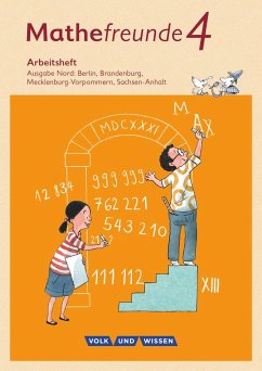 Mathefreunde 4. Schuljahr - Nord - Arbeitsheft von Cornelsen Verlag / Volk und Wissen