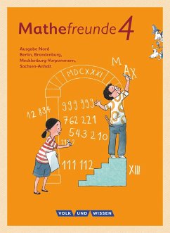 Mathefreunde 4. Schuljahr - Nord - Schülerbuch mit Kartonbeilagen von Cornelsen Verlag / Volk und Wissen