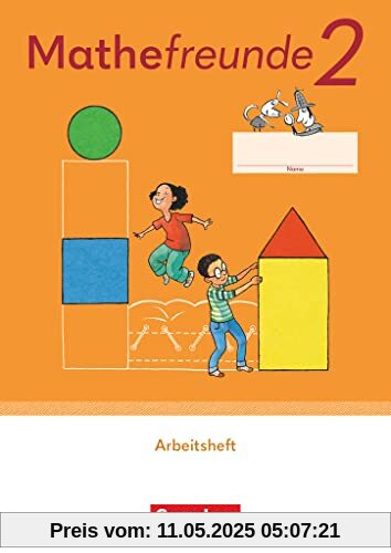 Mathefreunde - Allgemeine Ausgabe 2022 - 2. Schuljahr: Arbeitsheft