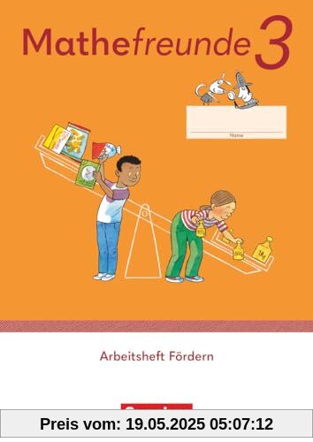 Mathefreunde - Allgemeine Ausgabe 2022 - 3. Schuljahr: Arbeitsheft Fördern
