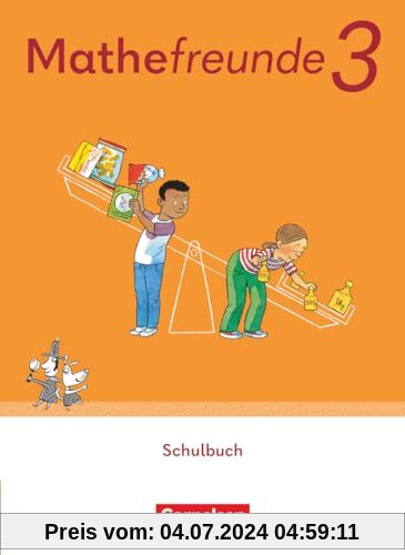 Mathefreunde - Allgemeine Ausgabe 2022 - 3. Schuljahr: Schulbuch mit Kartonbeilagen und Das kann ich schon!-Heft - Leihmaterial mit digitalen Medien