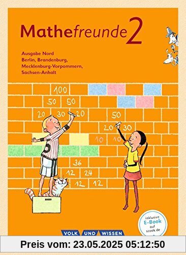 Mathefreunde - Nord - Neubearbeitung 2015: 2. Schuljahr - Schülerbuch mit Kartonbeilagen