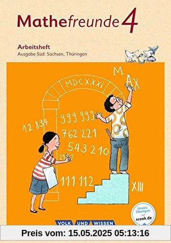 Mathefreunde - Süd - Neubearbeitung 2015 / 4. Schuljahr - Arbeitsheft