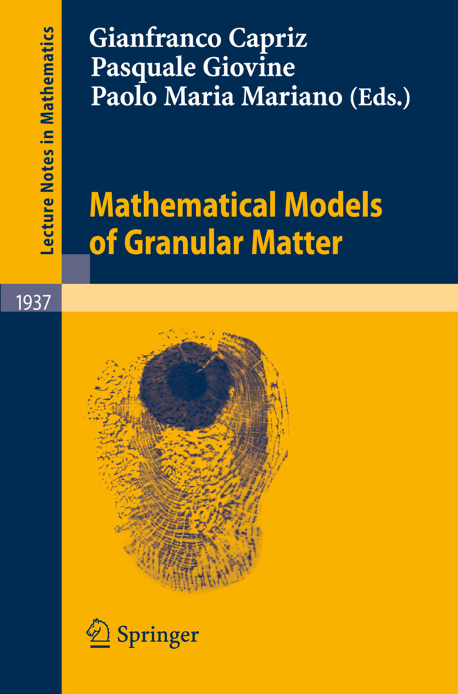 Mathematical Models of Granular Matter von Springer Berlin Heidelberg