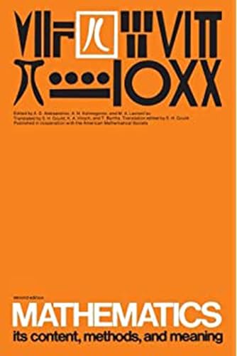Mathematics, second edition, Volume 3: Its Contents, Methods, and Meaning (Mit Press) von MIT Press
