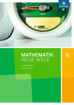 Mathematik Neue Wege SI 6. Arbeitsheft. G9. Niedersachsen von Schroedel / Westermann Bildungsmedien