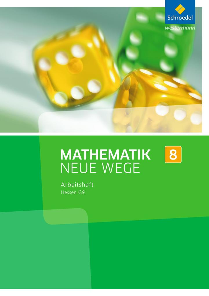 Mathematik Neue Wege SI 8. Arbeitsheft. G9. Hessen von Schroedel Verlag GmbH
