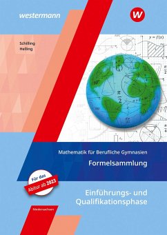Mathematik für Berufliche Gymnasien. Formelsammlung. Ausgabe für das Kerncurriculum 2018. Niedersachsen von Bildungsverlag EINS