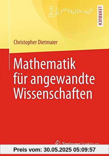 Mathematik für angewandte Wissenschaften