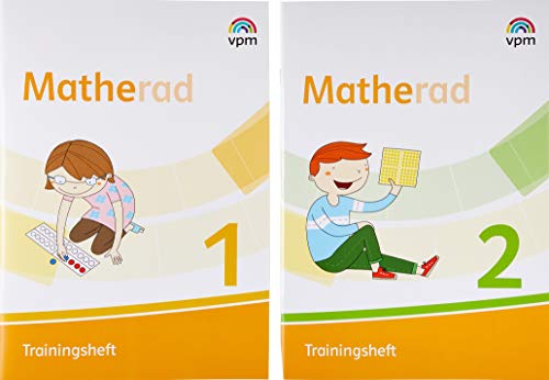 Matherad 1/2: Trainingsheft (Paket) Klasse 1/2 (Matherad. Ausgabe ab 2018)