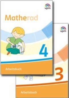 Matherad 3/4. Arbeitsbuch (Paket) Klasse 3/4 von Klett / vpm