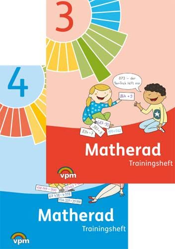 Matherad 3/4: Trainingsheft (Paket) Klasse 3/4 (Matherad. Ausgabe ab 2012) von Verlag f.pdag.Medien