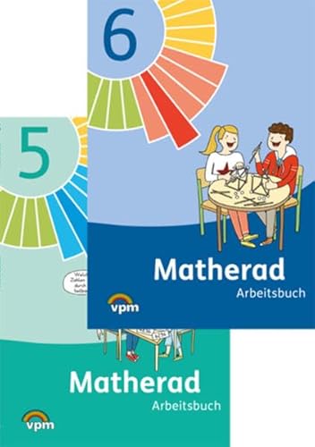 Matherad 5/6: Arbeitsbücher (Paket) Klasse 5/6 (Matherad. Ausgabe ab 2016) von Verlag f.pdag.Medien