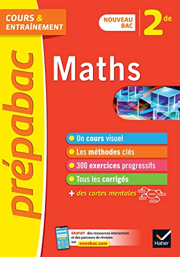 Prépabac Maths 2de: nouveau programme de Seconde von HATIER