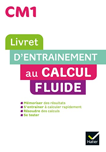 Maths CM1 Ed. 2022 - Livret d'entrainement au calcul fluide