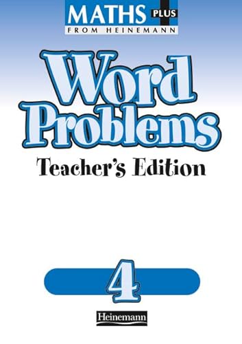 Maths Plus Word Problems 4: Teacher's Book von Pearson Education Limited