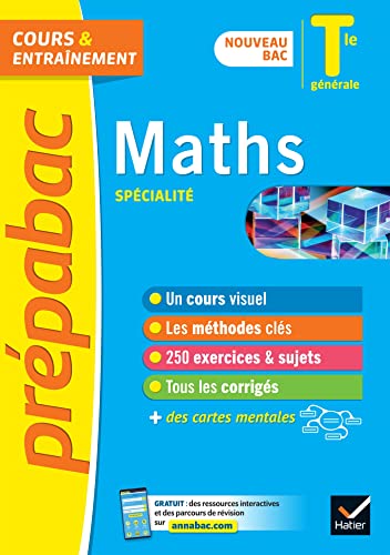 Prépabac Maths (spécialité) Tle générale - Bac 2023: nouveau programme de Terminale von HATIER