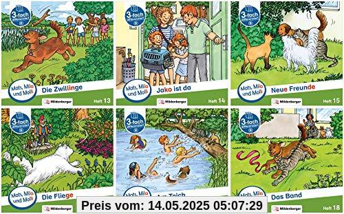 Mats, Mila und Molli – Heft 13 – 18, Schwierigkeitsstufe B: Geschichten in drei Schwierigkeitsstufen