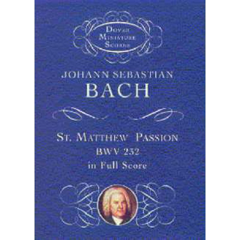 Matthäus Passion BWV 244