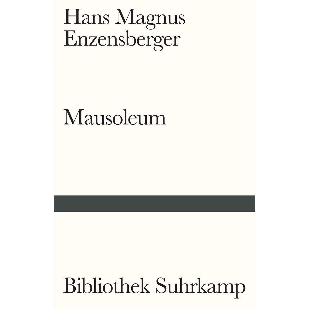 Mausoleum Mausoleum von Suhrkamp Verlag