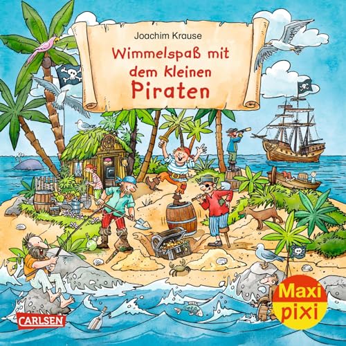 Maxi Pixi 283: VE 5 Wimmelspaß mit dem kleinen Piraten (5 Exemplare) (283)