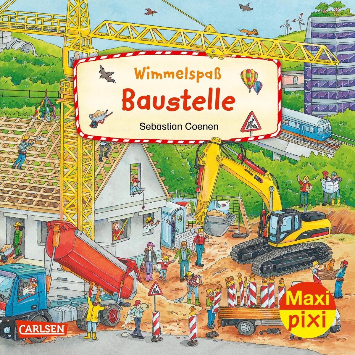 Maxi Pixi 424: VE 5: Wimmelspaß Baustelle (5 Exemplare) von Carlsen Verlag GmbH