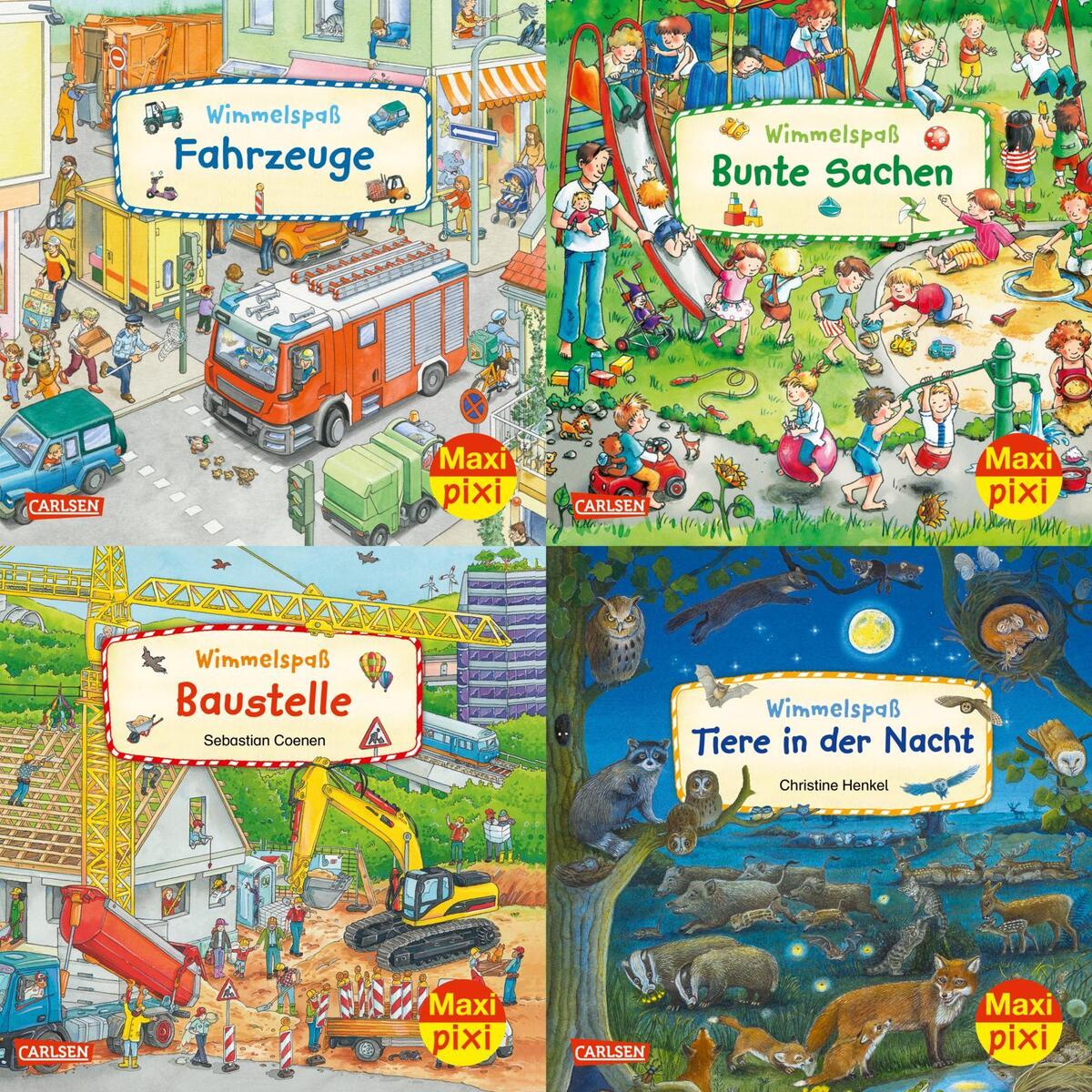 Maxi-Pixi-Box 105: Wimmelbilder 8 (4x5 Exemplare) von Carlsen Verlag GmbH