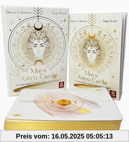 Maya Astro Cards: 44 astrological oracle cards with booklet