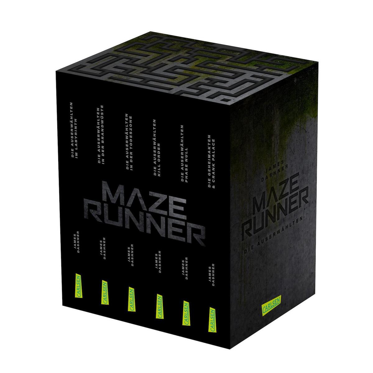 Maze-Runner-Schuber (6 Bände im Taschenbuch-Schuber inklusive Bonusband mit »Cra... Maze-Runner-Schuber (6 Bände im Taschenbuch-Schuber inklusive Bonusband mit »Cra... von Carlsen Verlag GmbH