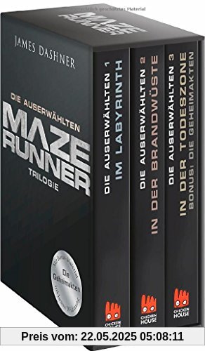 Maze Runner-Trilogie - Die Auserwählten: Schuber mit Bonusmaterial